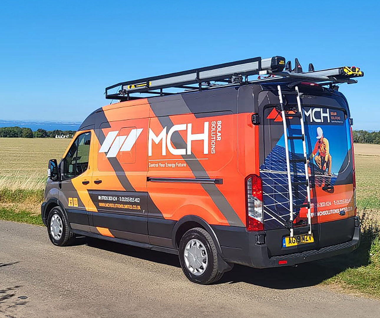 MCH Solar Solutions - Vehicle livery design