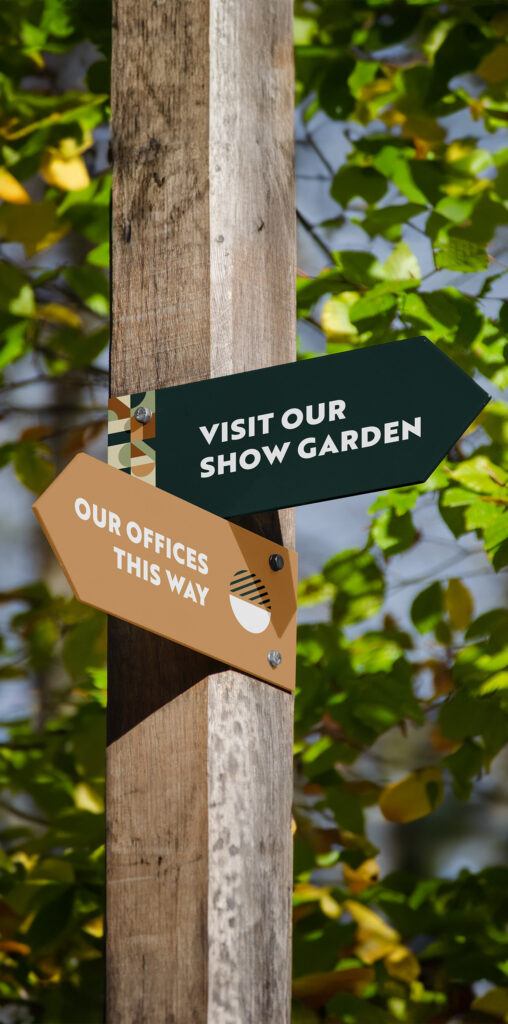 The Outdoor Living Company - Wayfinding signage