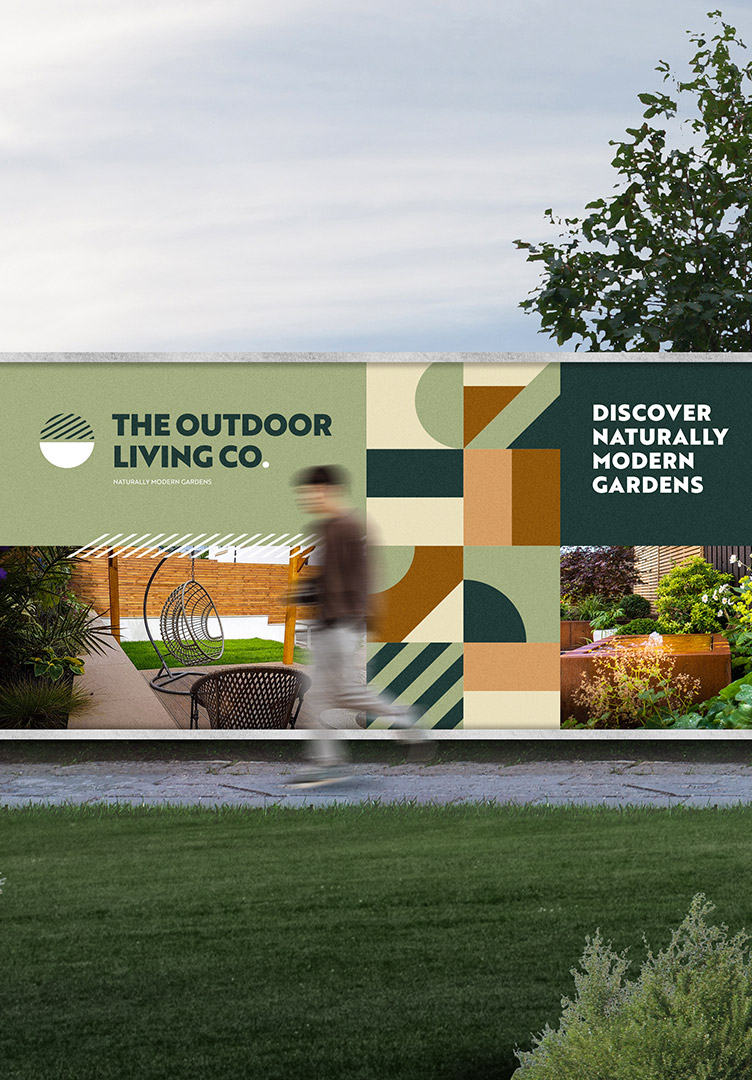 The Outdoor Living Company - Hoarding design