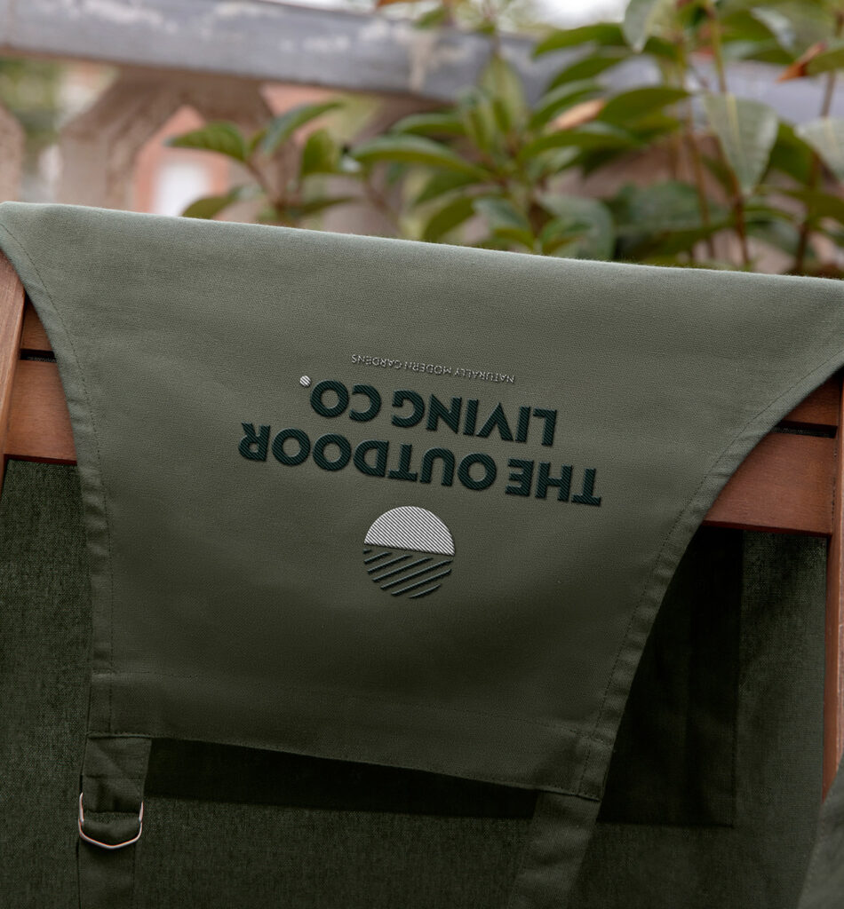 The Outdoor Living Company - Branded embroidered apron