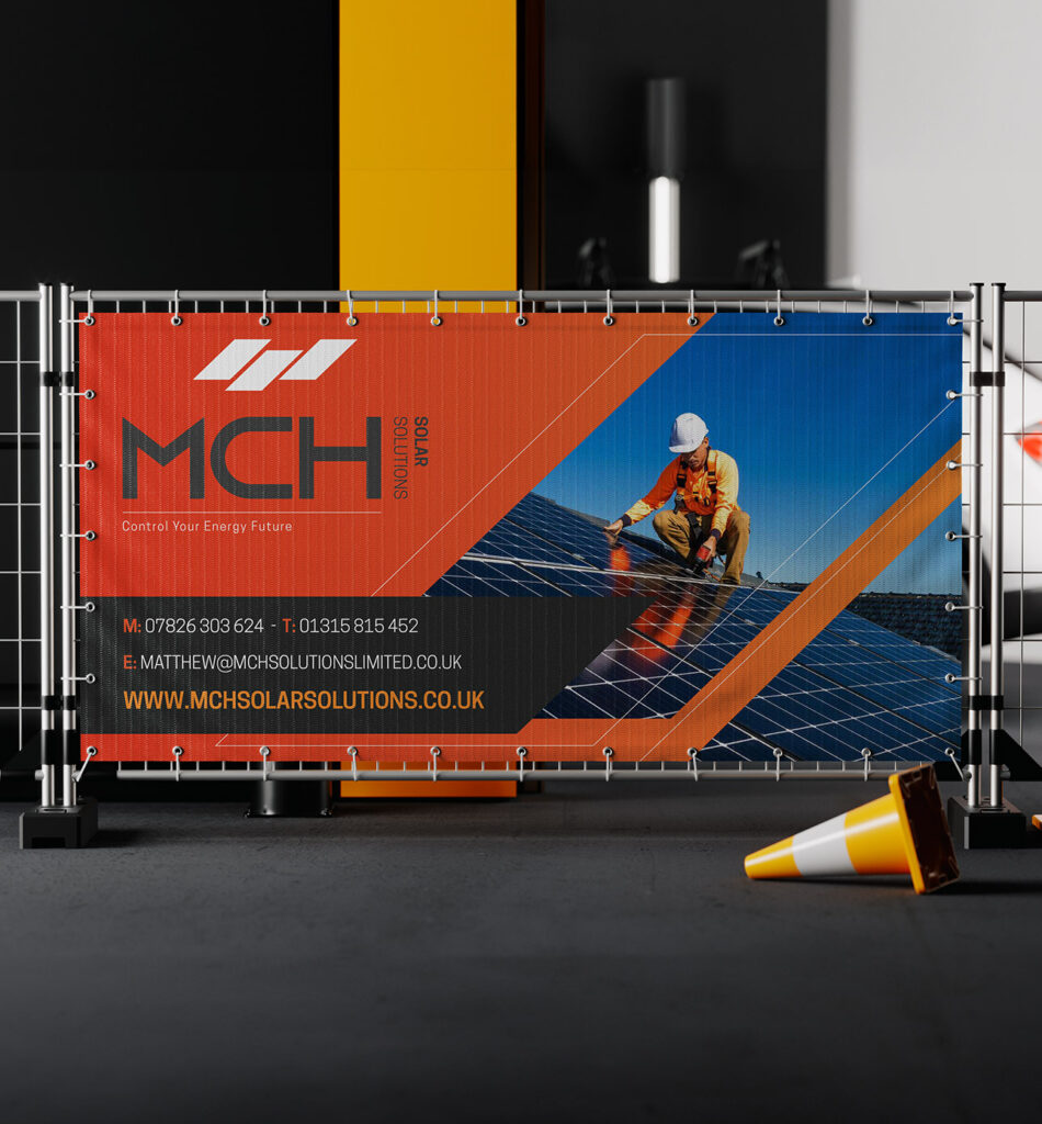 MCH Solar Solutions - Banner design