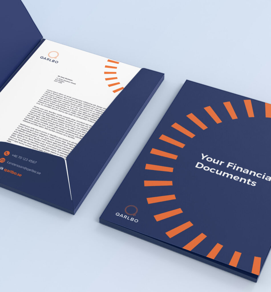 Qarlbo - Booklet Design