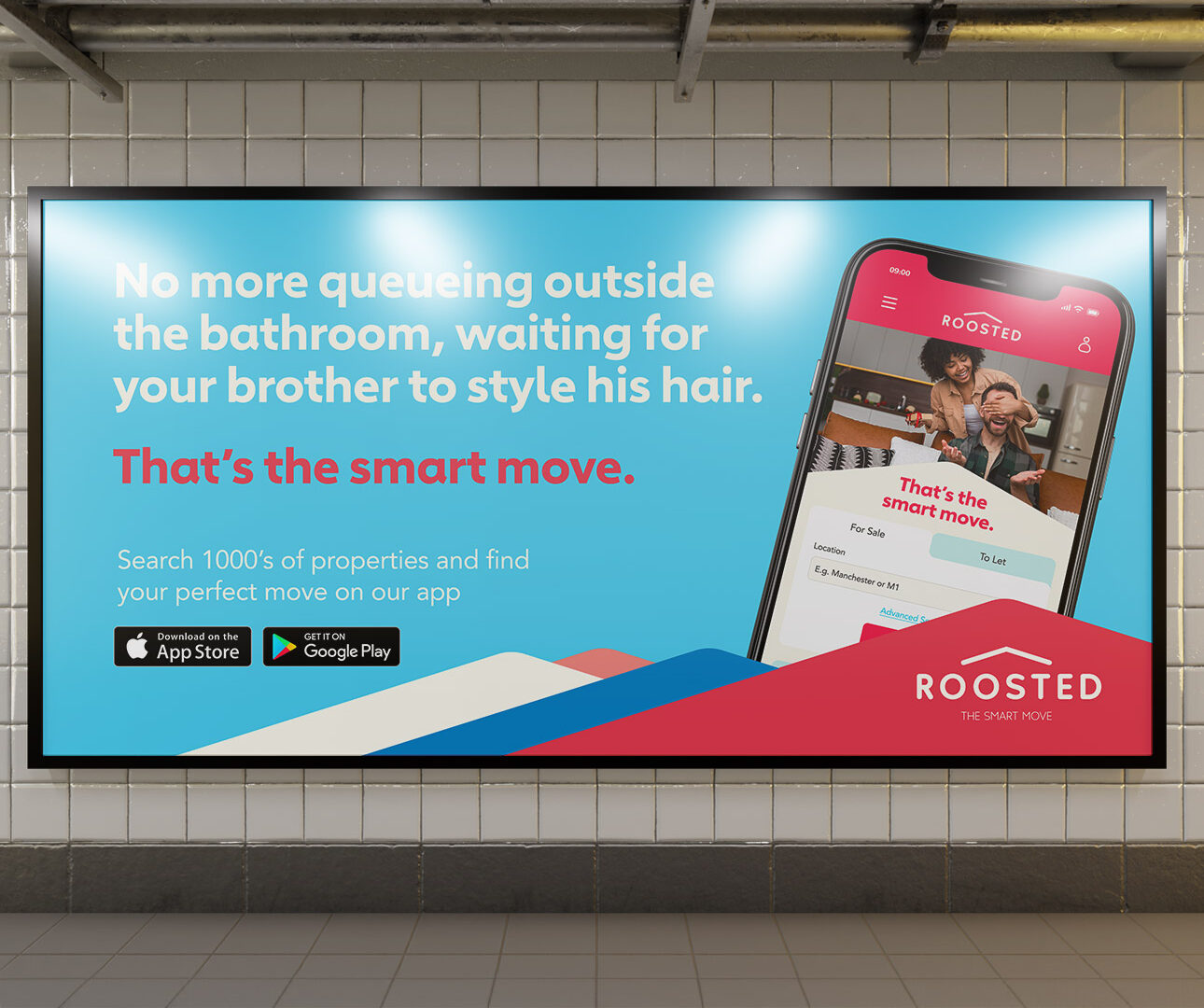Roosted - Out Of Home Advert Design