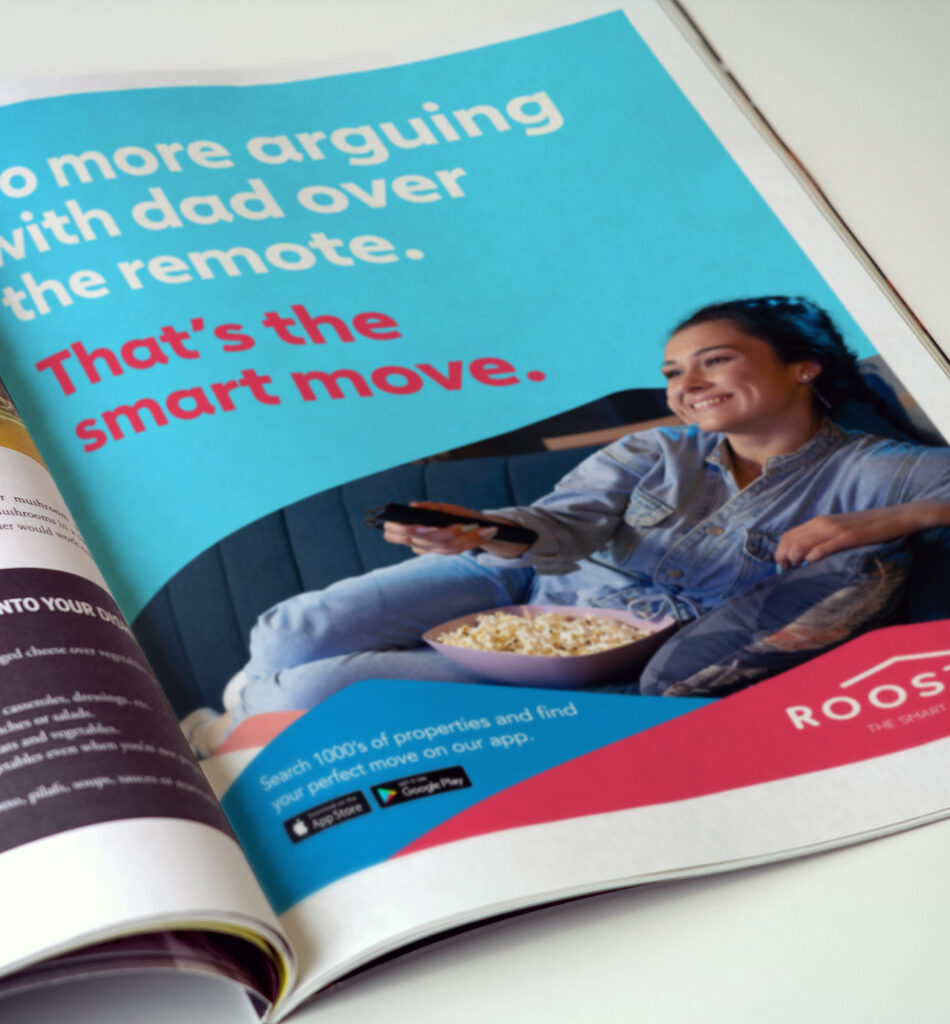 Roosted - Newspaper Ad