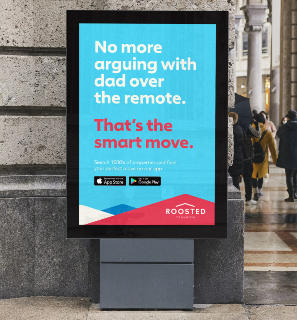 Roosted - Out Of Home Advert Design